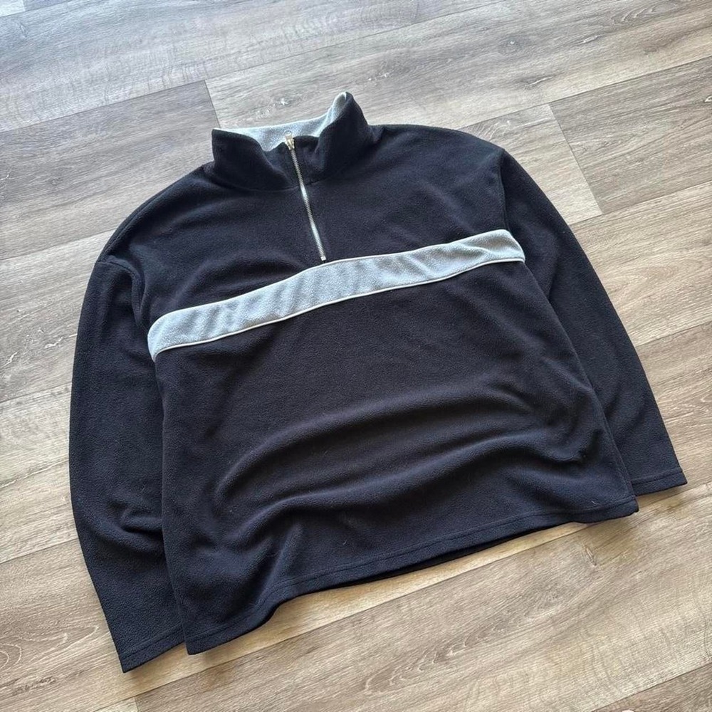 black quarter zip
